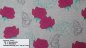 Preview: French Terry geraut Rosen mit Glitzer Schmetterling Grau oder Schwarz